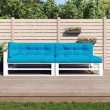 Vidaxl palletkussens 5 st stof blauw