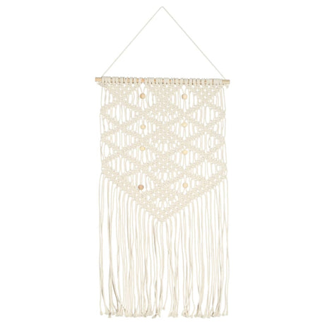 Vidaxl wandhanger macramé 40x80 cm katoen