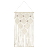 VidaXL Wandhanger macramé 40x80 cm katoen