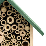 Vidaxl insectenhotels 2 st 23x14x29 cm massief vurenhout