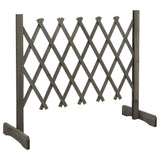 Vidaxl tuinlatwerk 120x60 cm massief vurenhout grijs