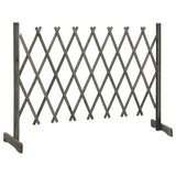 Vidaxl tuinlatwerk 150x80 cm massief vurenhout grijs