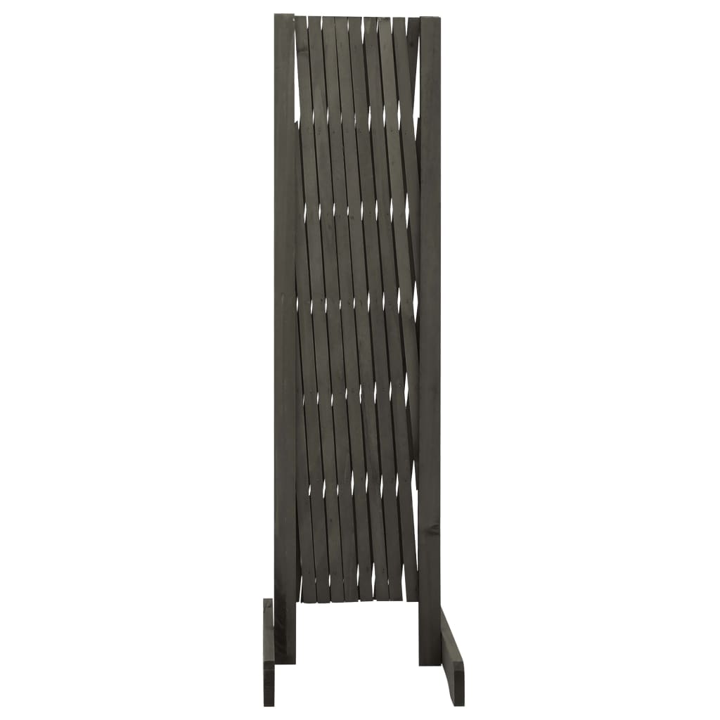 Vidaxl tuinlatwerk 180x100 cm massief vurenhout grijs