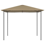 Vidaxl prieel 160 g m² 3x3x2,6 m taupe