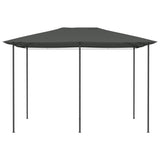 Vidaxl prieel 160 g m² 3x4x2,6 m antracietkleurig