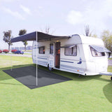 Vidaxl tenttapijt 300x500 cm antracietkleurig