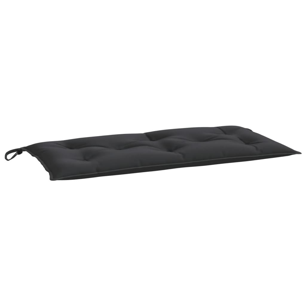 VidaXL Tuinbankkussen 100x50x7 cm oxford stof zwart