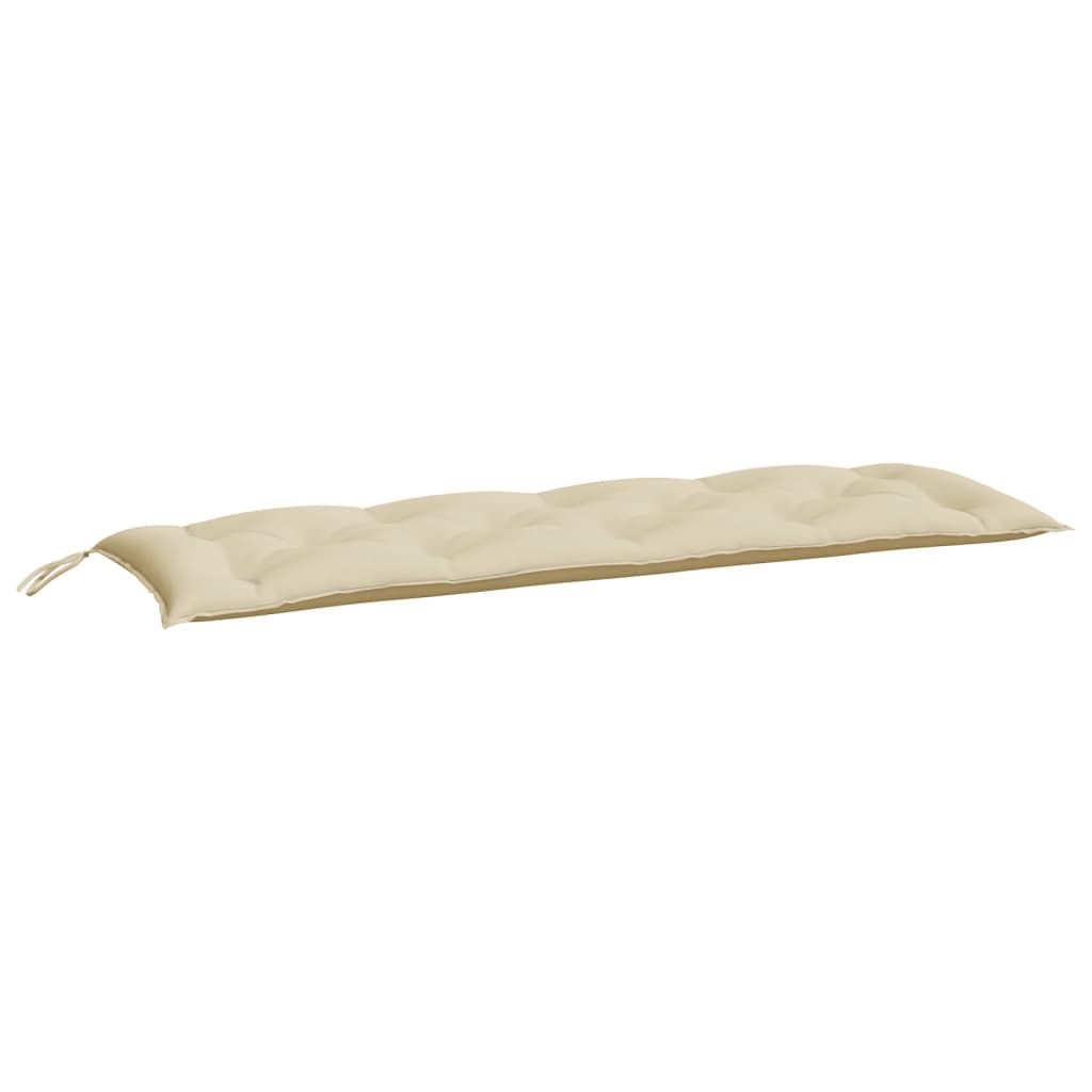 Vidaxl tuinbankkussen 150x50x7 cm oxford stof beige