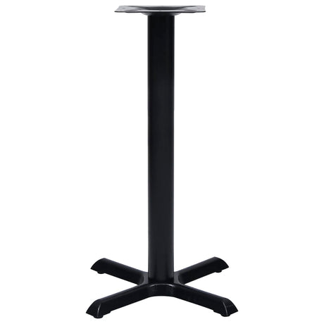 Vidaxl bistrotafelpoot 56x56x72 cm gietijzer zwart