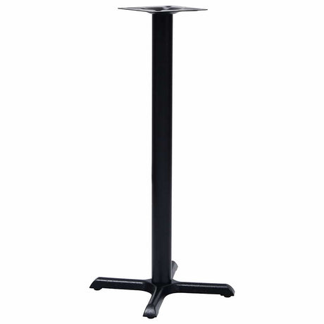 Vidaxl bistrotafelpoot 56x56x107 cm gietijzer zwart