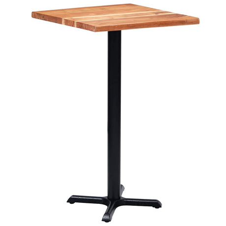 Vidaxl bistrotafelpoot 56x56x107 cm gietijzer zwart