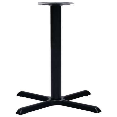Vidaxl bistrotafelpoot 76x76x72 cm gietijzer zwart