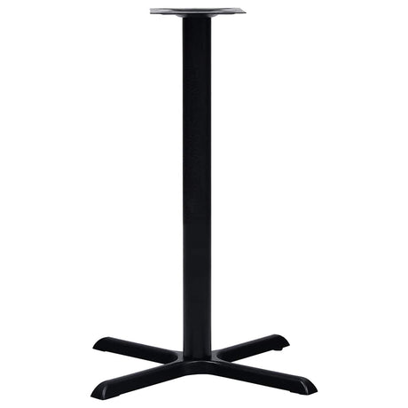 Vidaxl bistrotafelpoot 76x76x107 cm gietijzer zwart