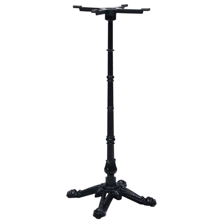 Vidaxl bistrotafelpoot 52x52x108 cm gietijzer zwart