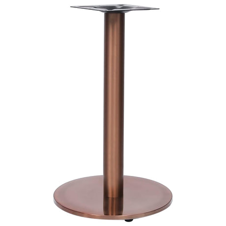 Vidaxl bistrotafelpoot ø45x72 cm roestvrij staal goudkleurig