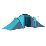 Vidaxl tent 6-persoons blauw en lichtblauw