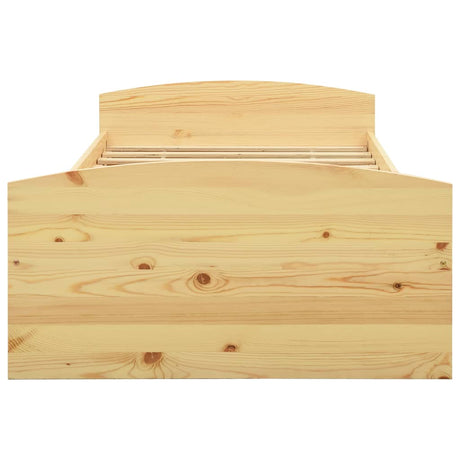 Vidaxl bedframe met 2 lades massief grenenhout 90x200 cm