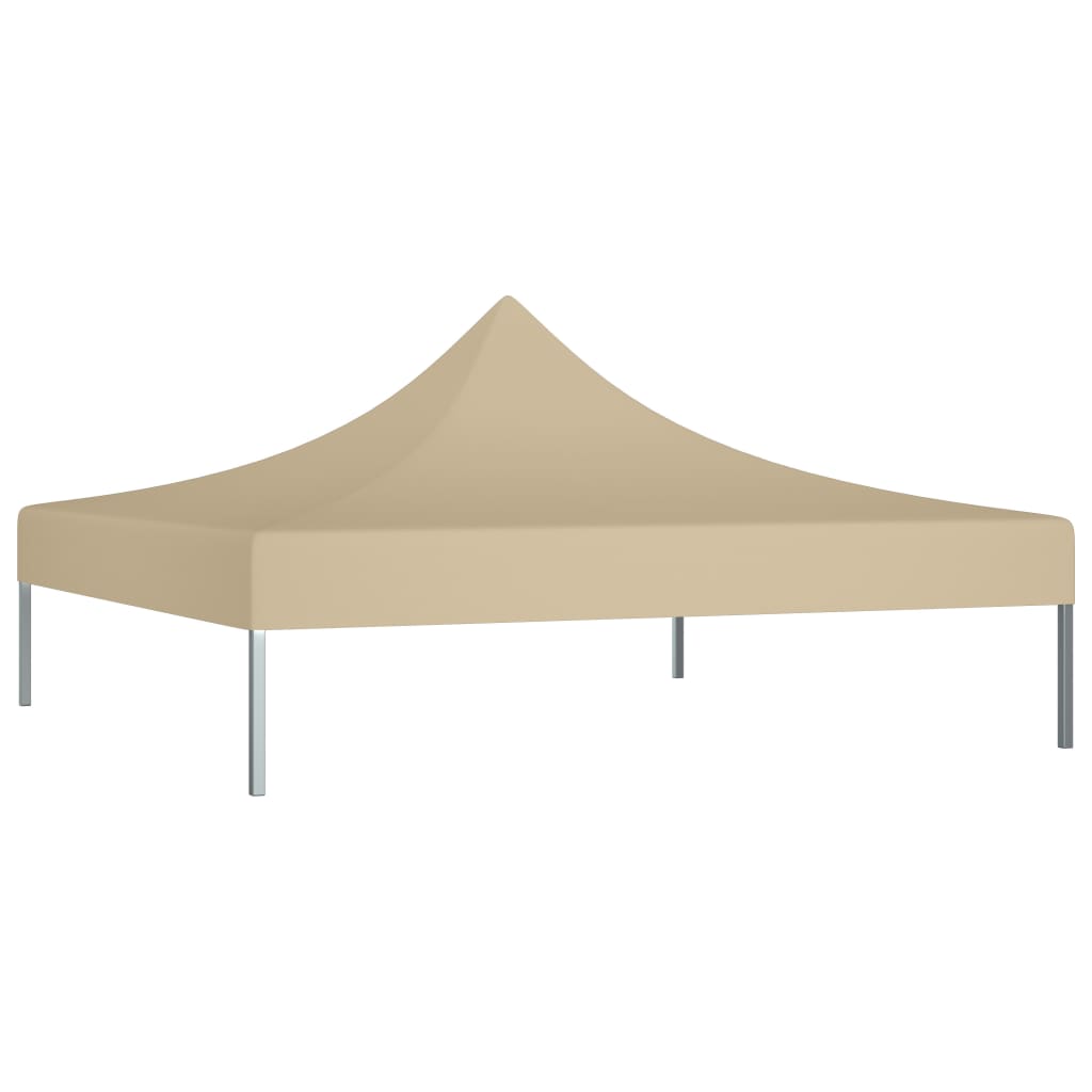 VidaXL Partytentdak 270 g m² 3x3 m beige