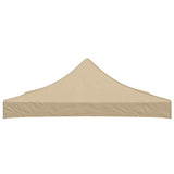 Vidaxl partytentdak 270 g m² 3x3 m beige