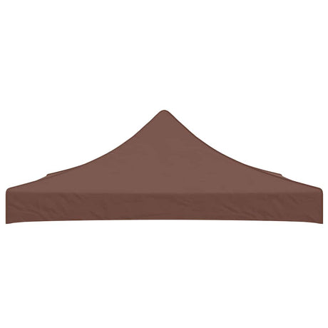 Vidaxl partytentdak 270 g m² 3x3 m bruin
