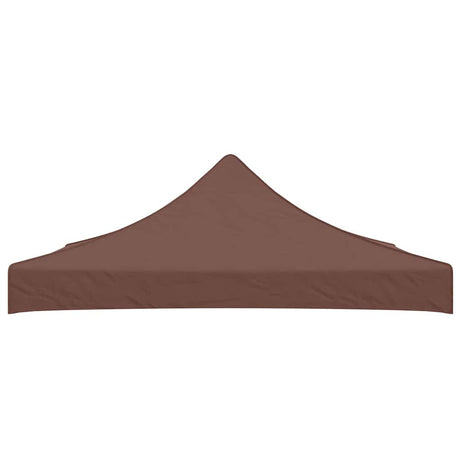 Vidaxl partytentdak 270 g m² 3x3 m bruin