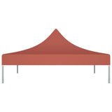 Vidaxl partytentdak 270 g m² 3x3 m terracotta