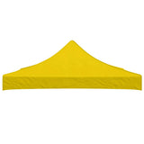 Vidaxl partytentdak 270 g m² 3x3 m geel