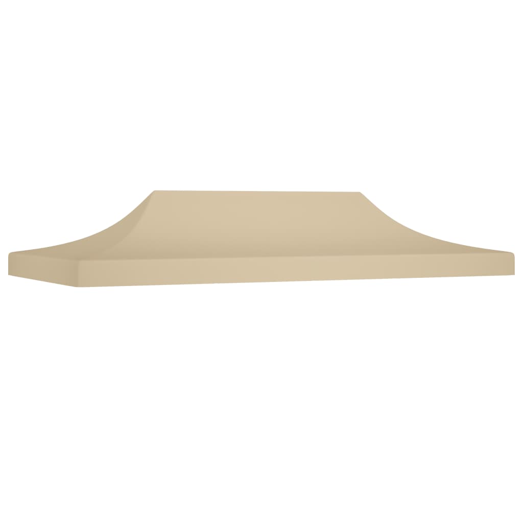 Vidaxl partytentdak 270 g m² 6x3 m beige