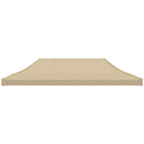 Vidaxl partytentdak 270 g m² 6x3 m beige