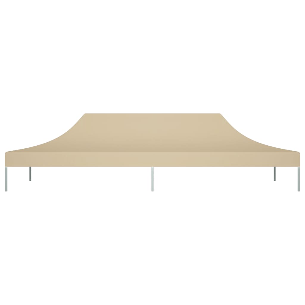 Vidaxl partytentdak 270 g m² 6x3 m beige