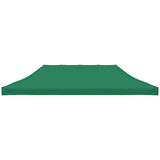 Vidaxl partytentdak 270 g m² 6x3 m groen