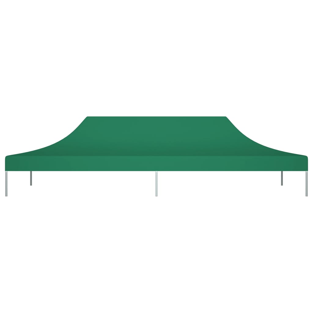 Vidaxl partytentdak 270 g m² 6x3 m groen