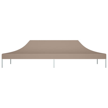 Vidaxl partytentdak 270 g m² 6x3 m taupe