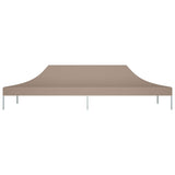 Vidaxl partytentdak 270 g m² 6x3 m taupe