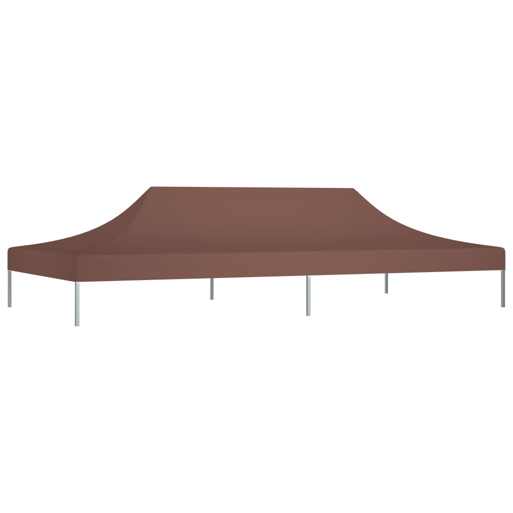 Vidaxl partytentdak 270 g m² 6x3 m bruin