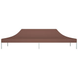 Vidaxl partytentdak 270 g m² 6x3 m bruin