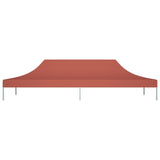 Vidaxl partytentdak 270 g m² 6x3 m terracotta