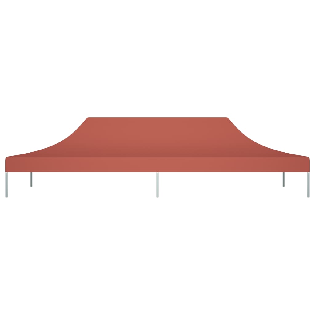 Vidaxl partytentdak 270 g m² 6x3 m terracotta