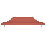 Vidaxl partytentdak 270 g m² 6x3 m terracotta