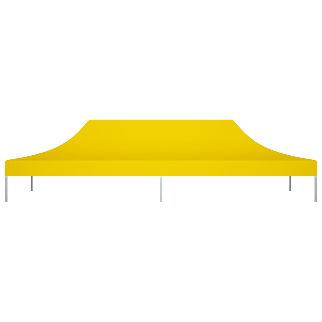 Vidaxl partytentdak 270 g m² 6x3 m geel