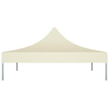 Vidaxl partytentdak 270 g m² 2x2 m crème