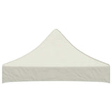 Vidaxl partytentdak 270 g m² 2x2 m crème