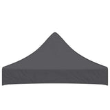 Vidaxl partytentdak 270 g m² 2x2 m antraciet