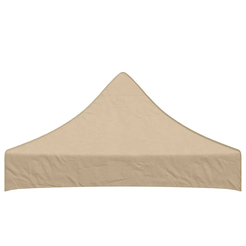 Vidaxl partytentdak 270 g m² 2x2 m beige