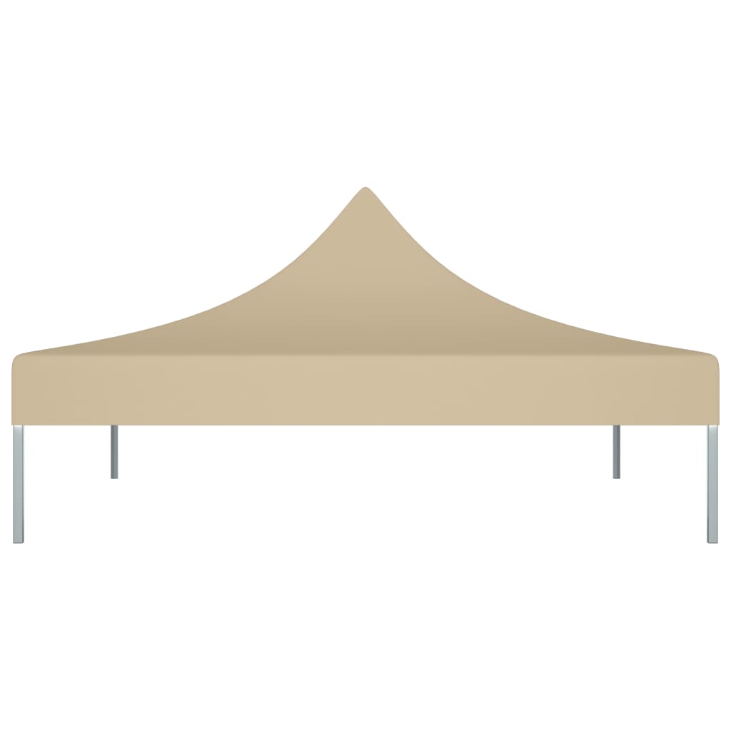 Vidaxl partytentdak 270 g m² 2x2 m beige