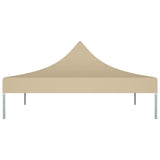 Vidaxl partytentdak 270 g m² 2x2 m beige