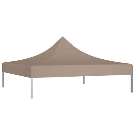 Vidaxl partytentdak 270 g m² 2x2 m taupe