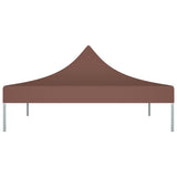 Vidaxl partytentdak 270 g m² 2x2 m bruin