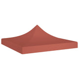 Vidaxl partytentdak 270 g m² 2x2 m terracotta