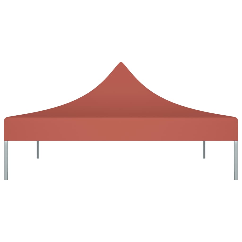 Vidaxl partytentdak 270 g m² 2x2 m terracotta